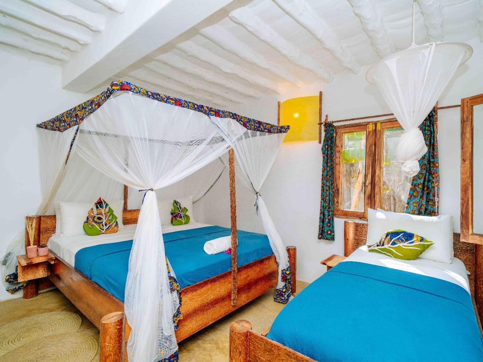 Shanuo Beach Bungalows Michamvi Kae Bagian luar foto
