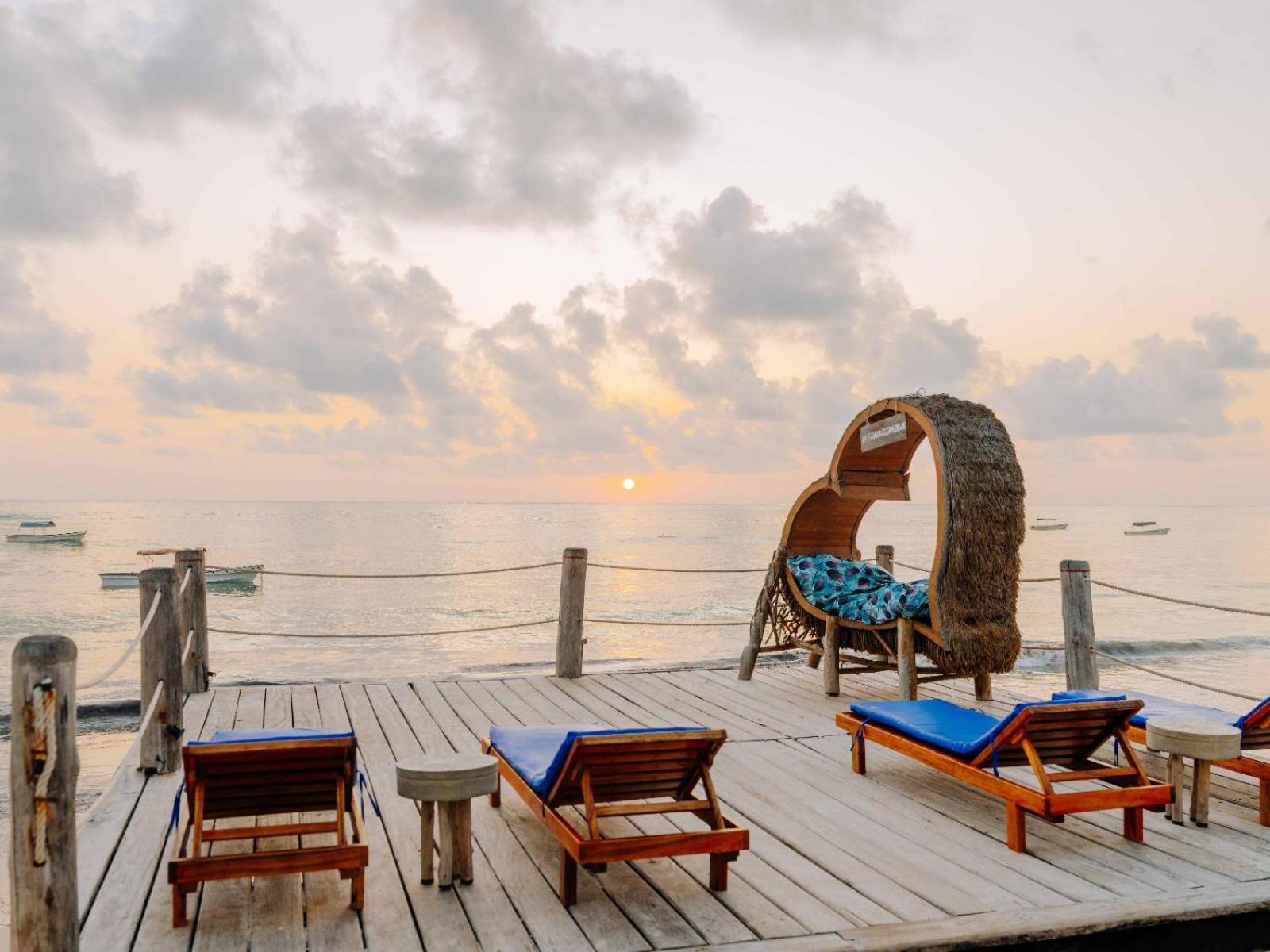 Shanuo Beach Bungalows Michamvi Kae Bagian luar foto