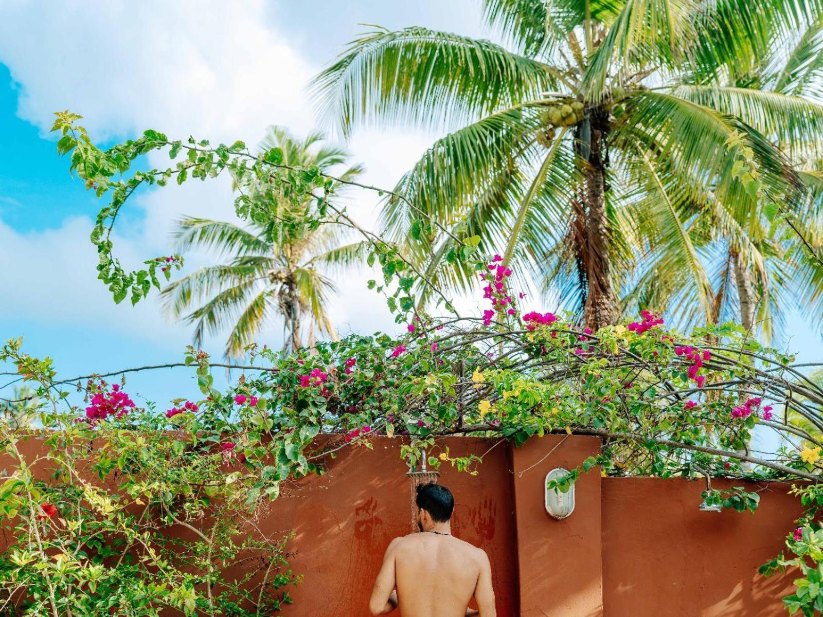 Shanuo Beach Bungalows Michamvi Kae Bagian luar foto